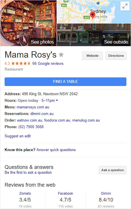 Mama Rosy_s on Google