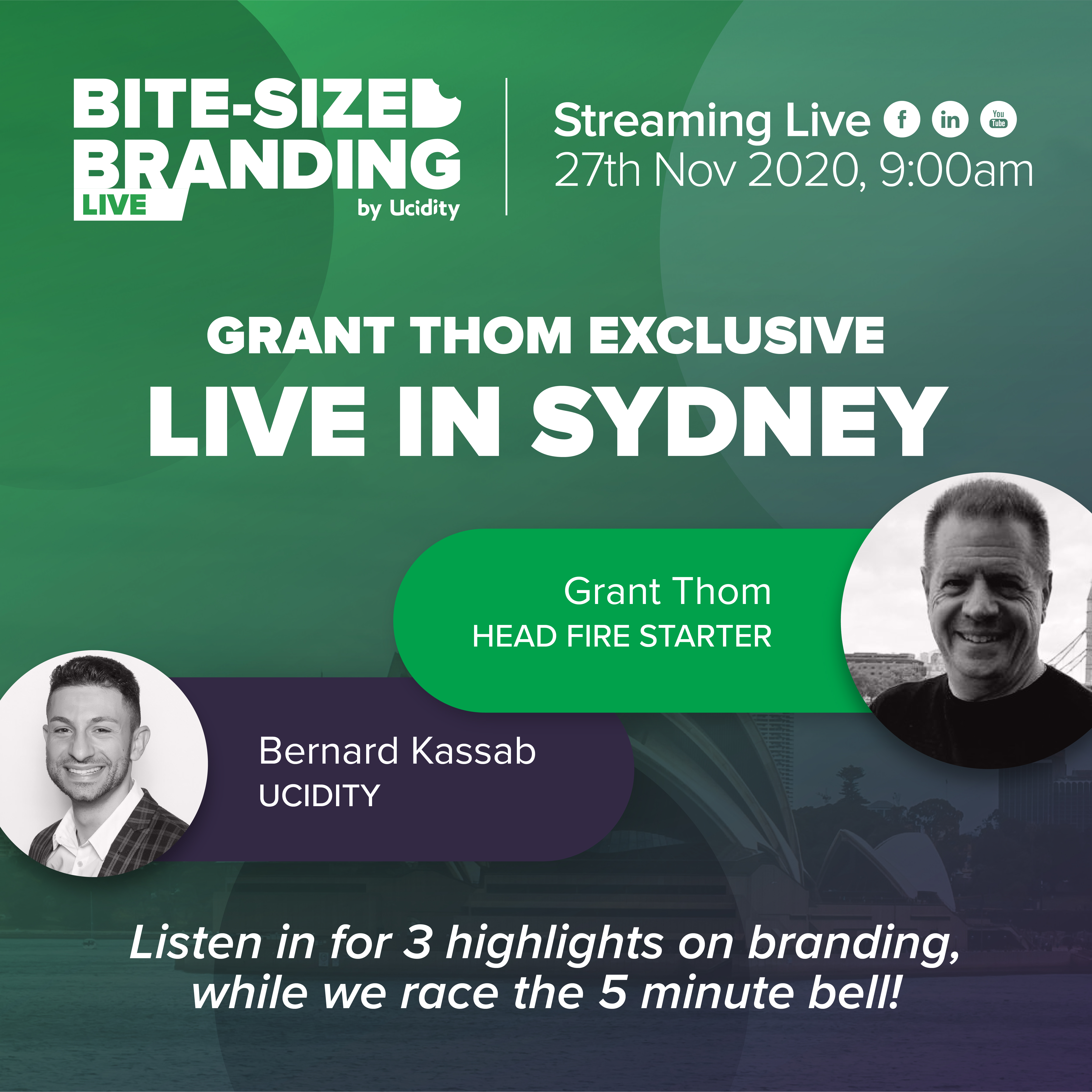 Bite-sized Branding Episode 30 - Talking about Rebrands, LinkedIn Refresh and Branded Interiors Bite-sized Branding Episode 30 - Talking about Rebrands, LinkedIn Refresh and Branded Interiors