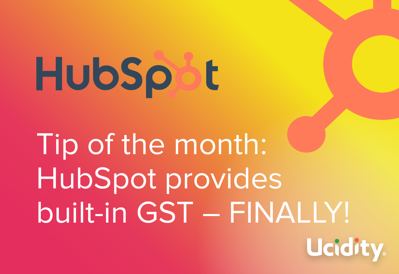 HubSpot Tip of the Month - June 2024: How to add GST to HubSpot quotes